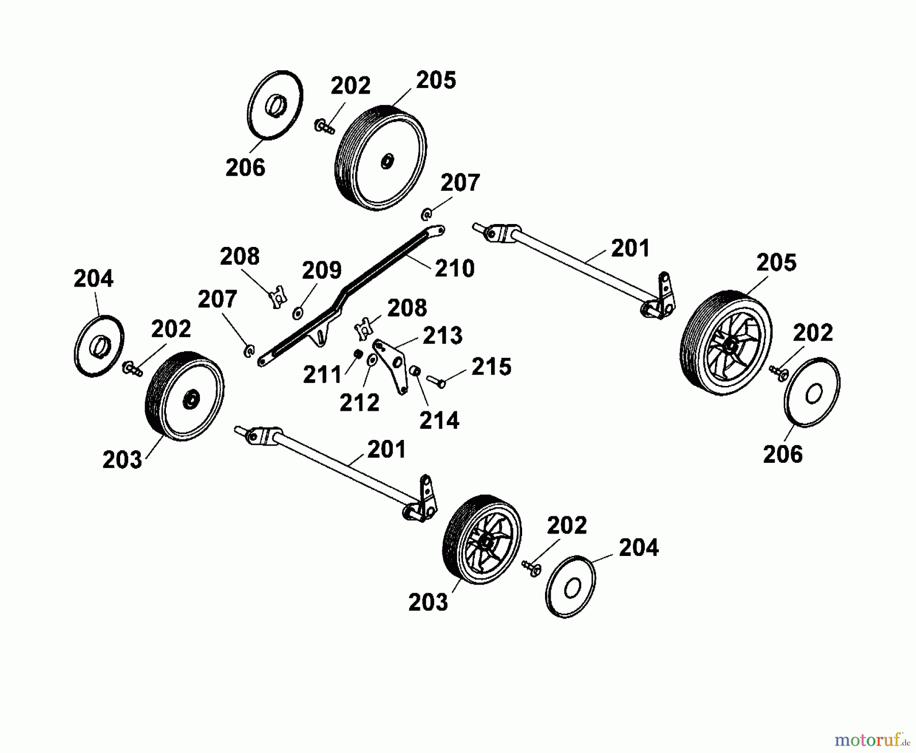  Wolf-Garten Motorvertikutierer UV 38 BX 3638005 Serie A  (2002) Höhenverstellung, Räder